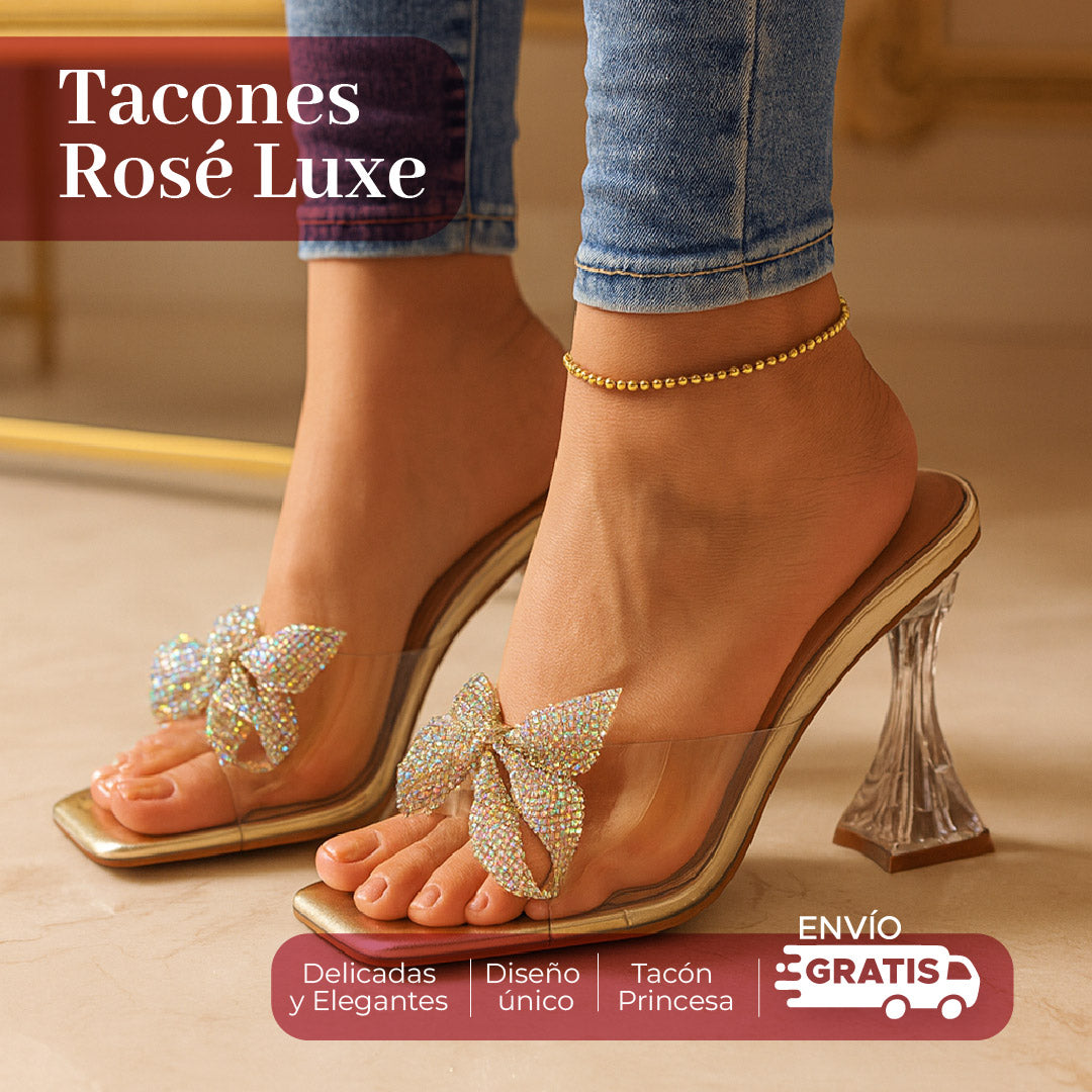 🌸 Rosé Luxe, Tacones para mujeres con estilo ✨