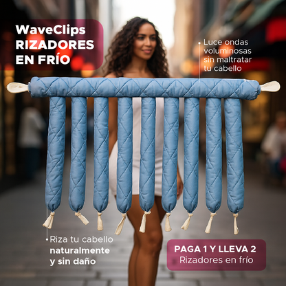 🌸 WaveClips™ – Paga 1 y lleva 2 Rizadores en frío 🌸