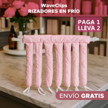 🌸 WaveClips™ – Paga 1 y lleva 2 Rizadores en frío 🌸