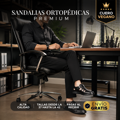 ✨ SANDALIAS ORTOPÉDICAS PREMIUM DE CUERO VEGANO✨
