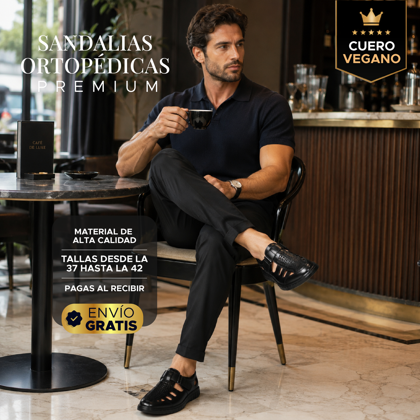 ✨ SANDALIAS ORTOPÉDICAS PREMIUM DE CUERO VEGANO✨