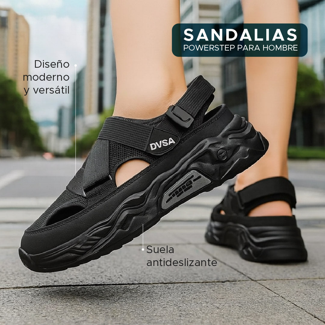👟SANDALIAS POWERSTEP™ PARA HOMBRE CON PLANTILLA ULTRA SUAVE 🔹 👟