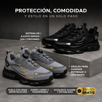 🛡️👟 TENIS DE SEGURIDAD ULTRA CÓMODOS 👟🛡️
