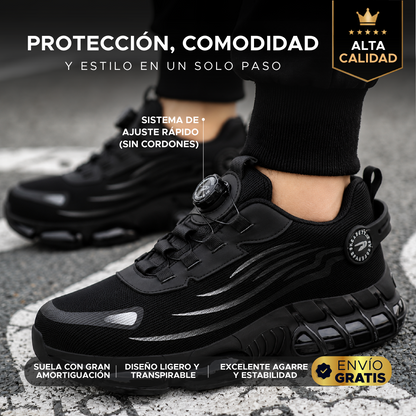 🛡️👟 TENIS DE SEGURIDAD ULTRA CÓMODOS 👟🛡️