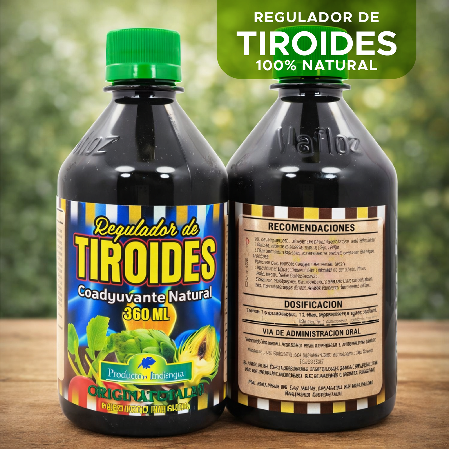 🌿TIROIDES VITAL PLUS 🌿💚 REGULADOR HORMONAL 100% NATURAL