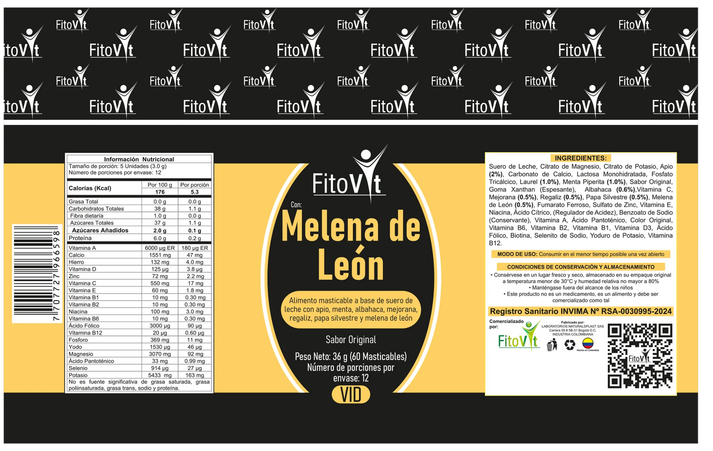 40% DE DCTO EN MELENA DE LEÓN✨El hongo milagroso para tu cerebro🧠 y salud / Frasco x 60 Cápsulas 360 mg