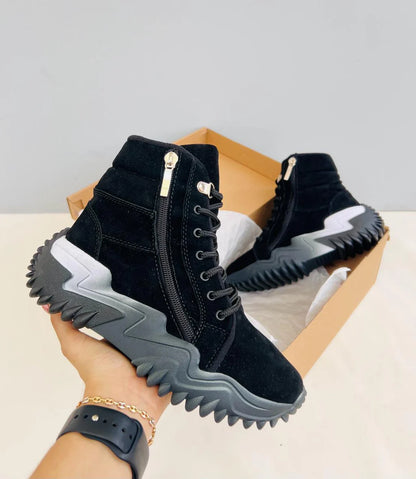 👢 OFERTA CON 40% DE DCTO BOTIN CONVERSE EN GAMUZA PARA MUJER- ENVÍO GRATIS