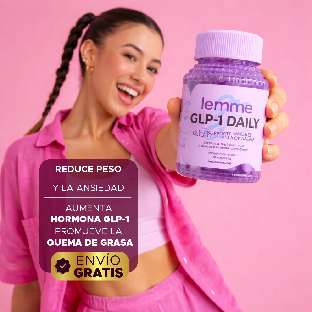 🌿💎 LEMME GLP-1 DIARIA🔥 Controla tu hambre • Reduce la ansiedad • Apoya tu pérdida de peso✨