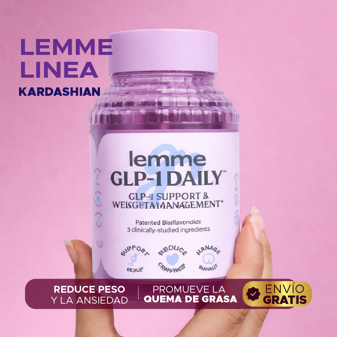 🌿💎 LEMME GLP-1 DIARIA🔥 Controla tu hambre • Reduce la ansiedad • Apoya tu pérdida de peso✨