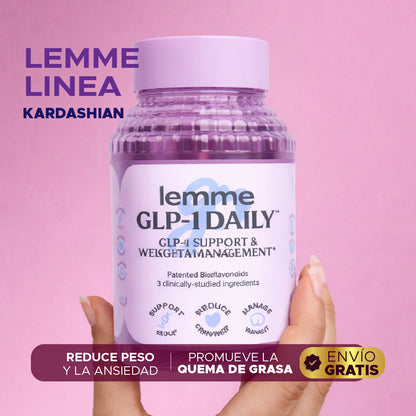 🌿💎 LEMME GLP-1 DIARIA🔥 Controla tu hambre • Reduce la ansiedad • Apoya tu pérdida de peso✨