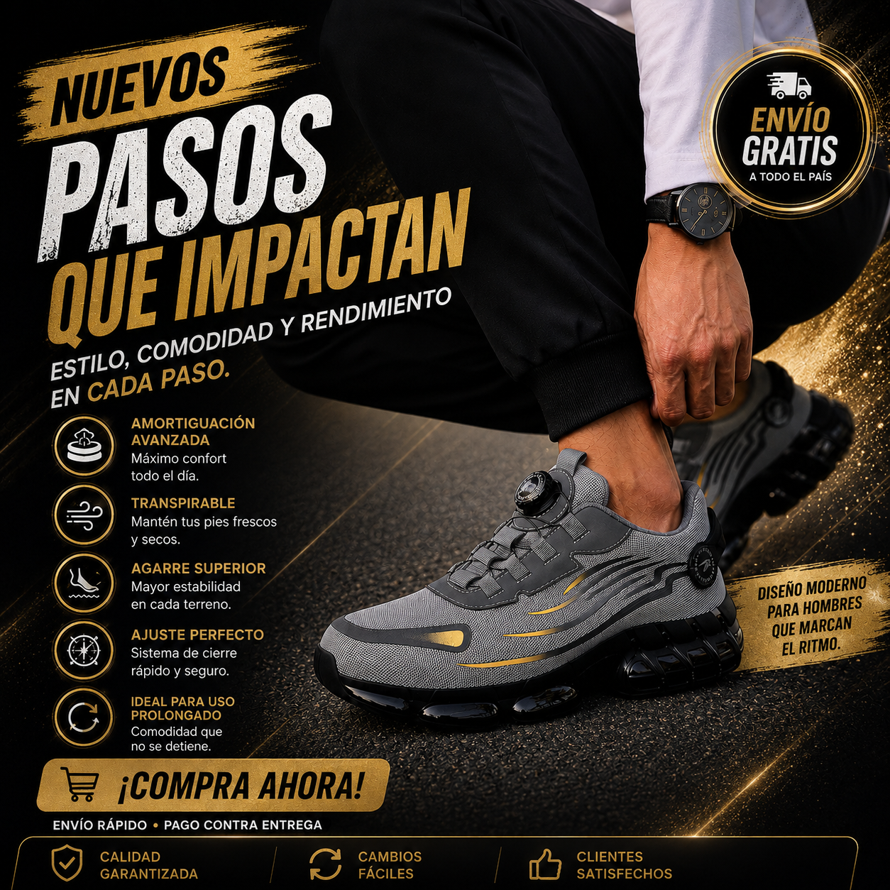 🛡️👟 TENIS DE SEGURIDAD ULTRA CÓMODOS 👟🛡️
