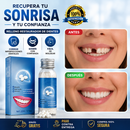 🦷✨ RELLENO RESTAURADOR DENTAL – SONRÍE SIN COMPLEJOS 💎🦷
