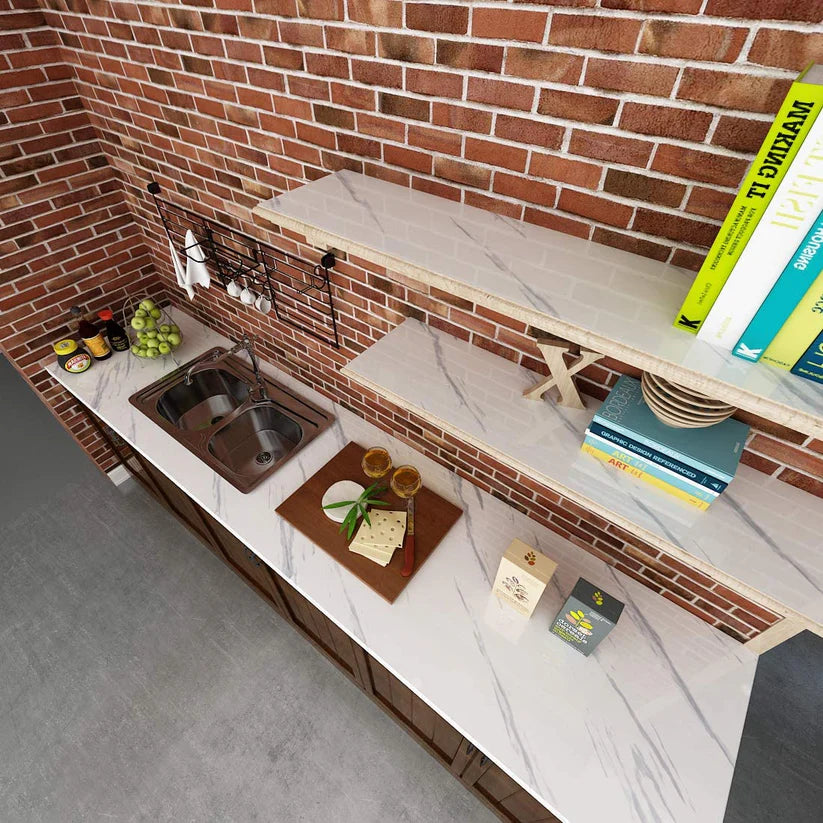 Adhesivo diseño Marmol alta resistencia 200 cm x 60 cm especial para COCINA, PAREDES, BAÑO, MUEBLES