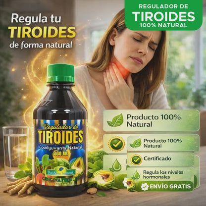 🌿TIROIDES VITAL PLUS 🌿💚 REGULADOR HORMONAL 100% NATURAL