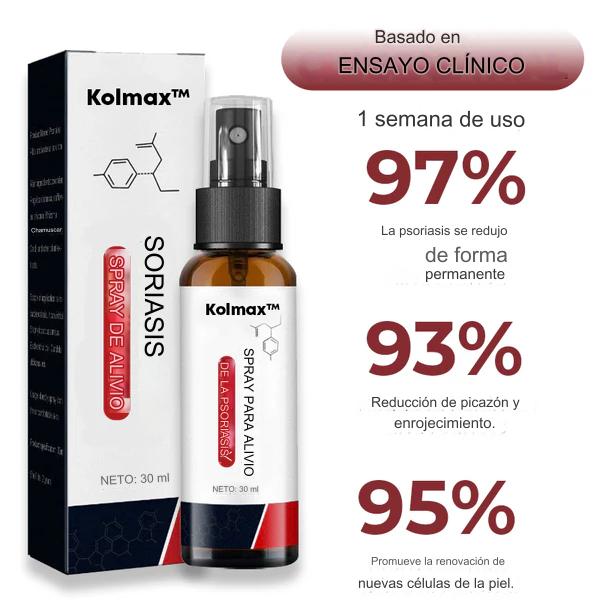 🚨 KOLMAX TRATAMIENTO EFECTIVO CONTRA LA PSORIASIS, DESCAMACIÓN, ENROJECIMIENTO Y DERMATITIS.
